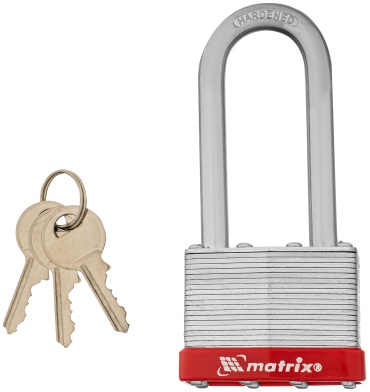 Замок навесной, английский Matrix 91811, 30х65 мм