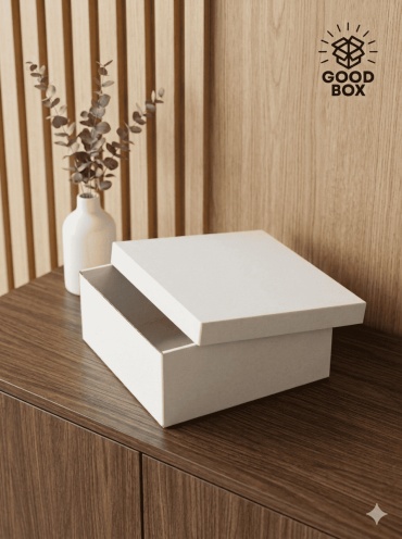 Коробка Белая Good box 1 шт, 25х25х11 см