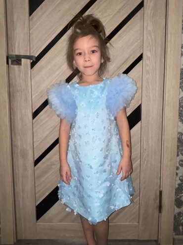 Нарядное платье Eray kids голубой