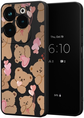 Чехол для Infinix HOT 40, HOT 40 Pro рисунок