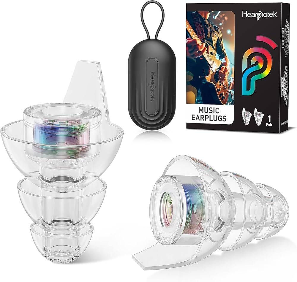 Беруши для музыкантов Hearprotek Hi‑Fi Spirit Concert Ear Plugs Medium мультиколор