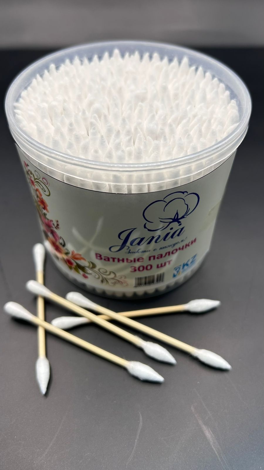 Ватные палочки JANIA 300 шт