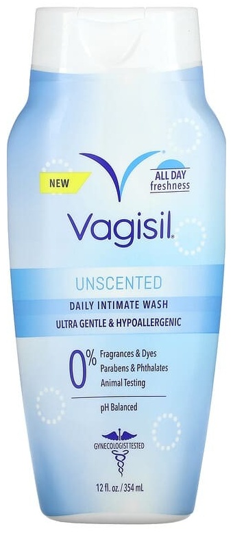 Vagisil ежедневное средство для умывания, без запаха, 354 мл гель для интимной гигиены 354 мл