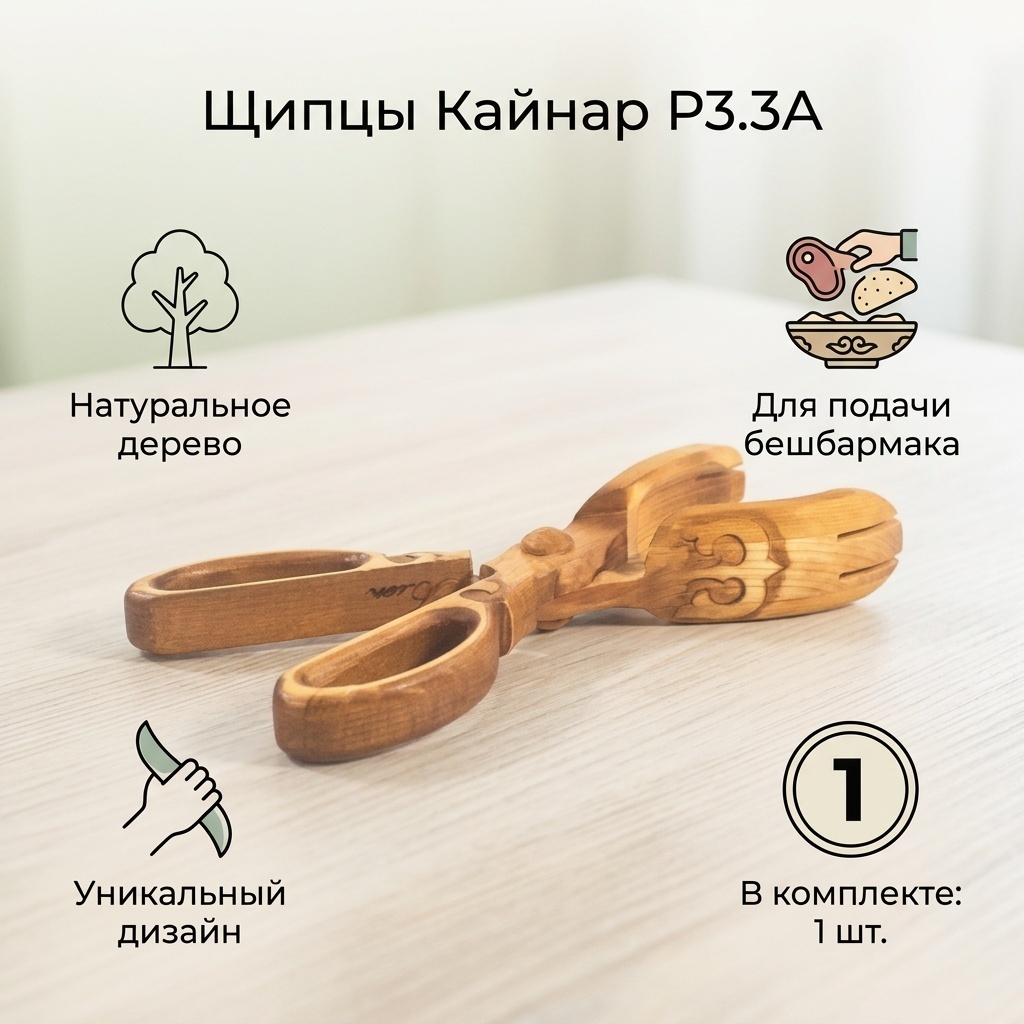 Щипцы Блэк дерево, 1 шт
