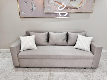 Диван Nurjol 01 Home Linea, 215х70 см, обивка велюр, светло-коричневый
