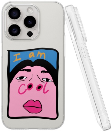 Чехол Mcover для Apple iPhone 15 Pro рисунок