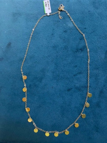 Italian Gold Италия длина 50 см, вес 4.35 г золото, плетение якорное