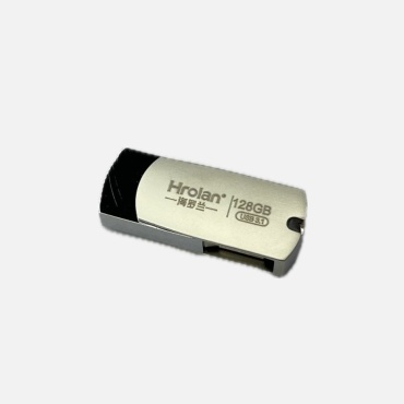 USB Flash карта Hrolan T-03 128 Гб серебристый