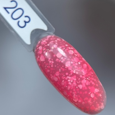 Creative Solutions гель-лак Creative Solutions гель - лак Color gel 203 глянцевое 7.3 мл Розовый с шестигранником глянцевое 7.3 мл