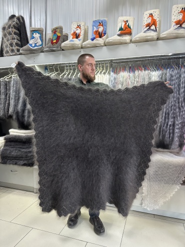Шаль пух 125 x 125 см