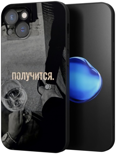 Чехол Mcover для Apple iPhone 15 рисунок