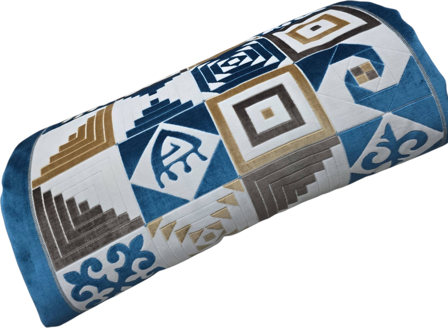 Корпе 220x80 см, вата, золотистый, мультиколор, бирюзовый