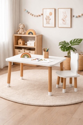 Мишутка комплект, 70x50x45 см, белый