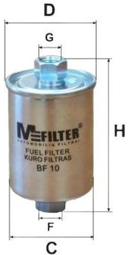 MFilter топливный фильтр BF10