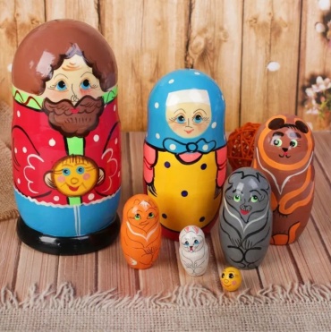 Матрешка Нескучные игры Колобок
