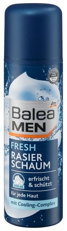 Balea Men Fresh Освежающая пена для бритья 300 мл