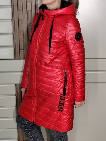 Демисезонная куртка Bogema Store красный