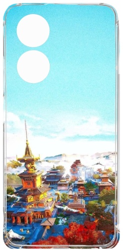 Чехол X-Quantum для OPPO A58 рисунок