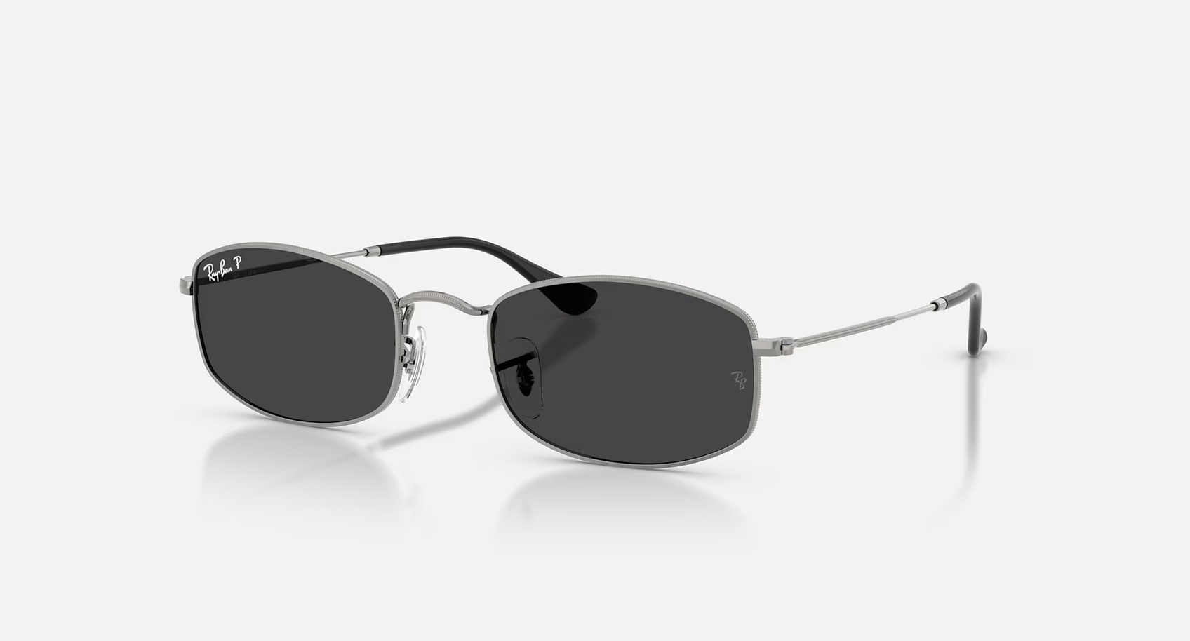Ray-Ban солнцезащитные очки прямоугольные однотонные