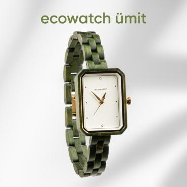Кварцевые ecowatch ümit green дерево