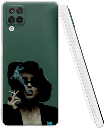 Чехол Mcover для Samsung Galaxy A12 рисунок