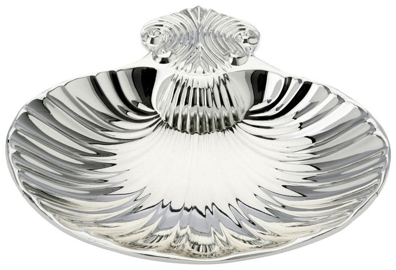 Блюдо PAPILLON 12х12 см, металл, серебро, 1 шт