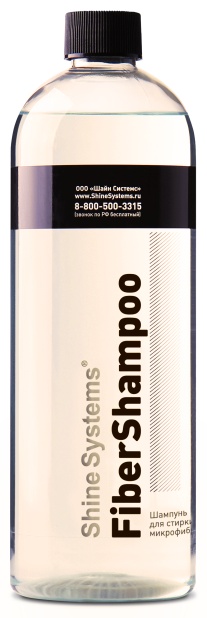 Shine Systems FiberShampoo - шампунь для стирки микрофибры, 750 мл
