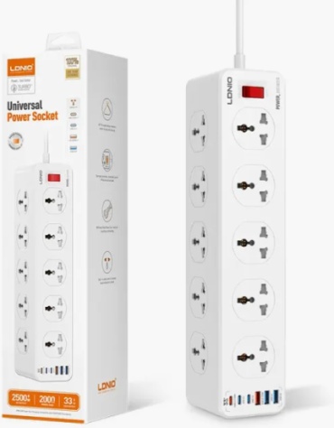 Сетевой фильтр LDNIO SC10610C, 2 м