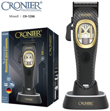 Cronier машинка для стрижки CR-1296 черный