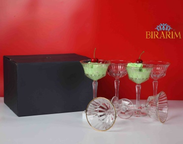 Birarim креманка HY-1052 круглая 6 шт, стекло