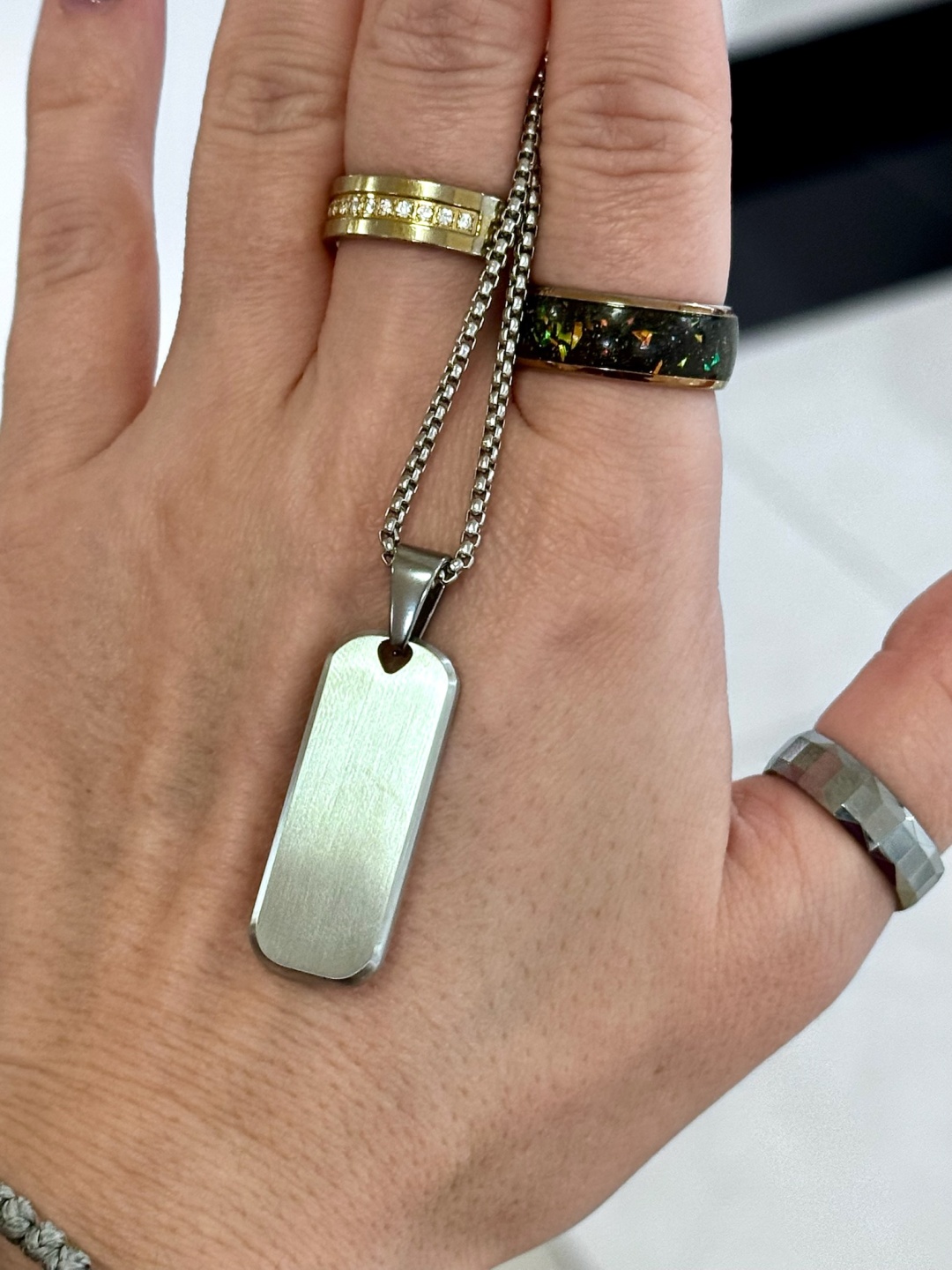 CREO jewelry длина 50 см медицинская сталь, без вставок