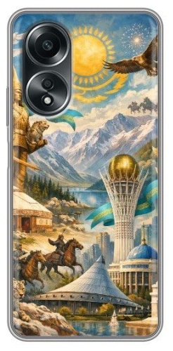 Чехол для OPPO A58 рисунок