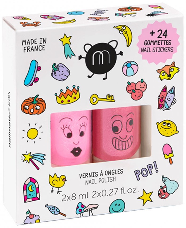 Nailmatic Kids POP лак для ногтей, набор 3+ 16 мл