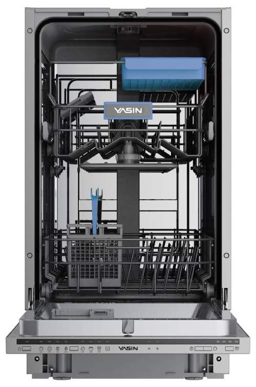 Посудомоечная машина Yasin D1020BE стальной, серый