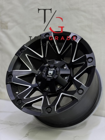 Top Grade Tg0030 8.5x16/6x139.7 D110 ET0 4 диска черный, серебристый