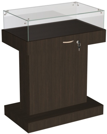 Витрина ТОО АТЛАНТИК Ltd 85x50x110 см, черный