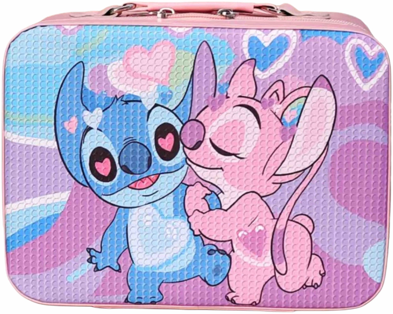 Чемодан Lilo & Stitch пластик 4.7 л розовый