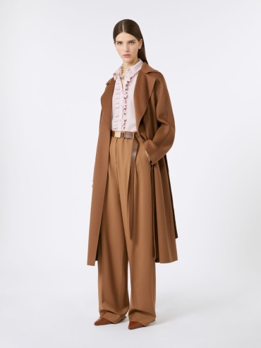 Пальто Max Mara коричневый