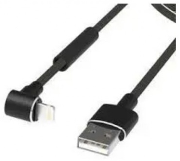 Кабель Ritmix USB 2.0 (F), Lightning, 1 м, RCC-423 черный