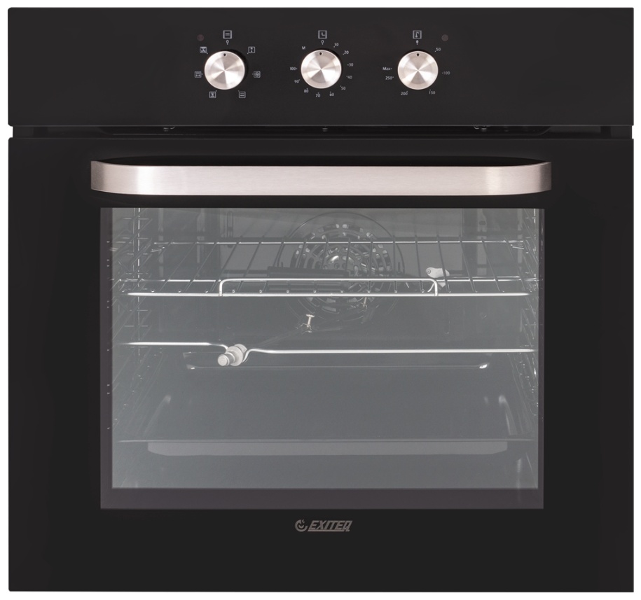 Духовой шкаф EXITEQ EXO-302 black черный