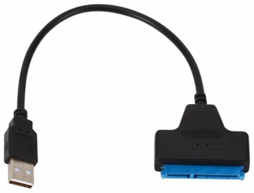 Кабель USB 2.0 A - SATA  22pin