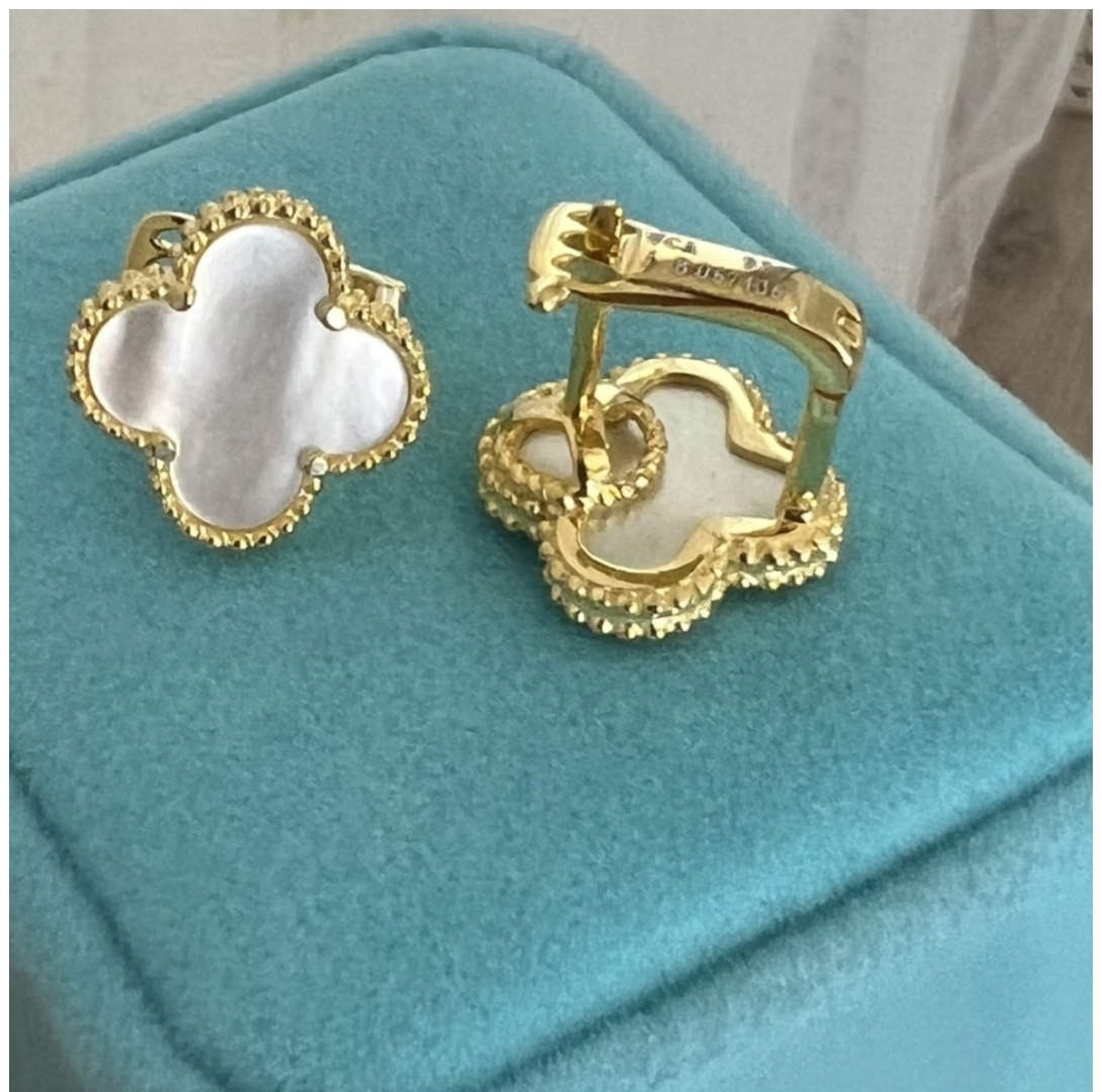 Серьги Asal Silver As134-07 вес 4 г серебро, перламутр