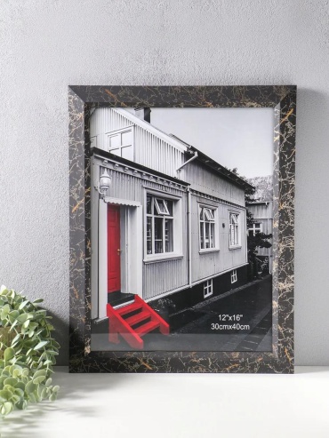 Рамка прямоугольная 30x40 см Рамка, пластик