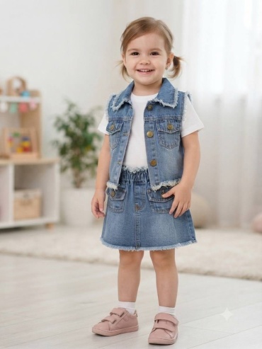 Комплект FASHION синий, белый