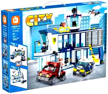 Конструктор Forange Block City / Город FG3322, деталей 699 шт