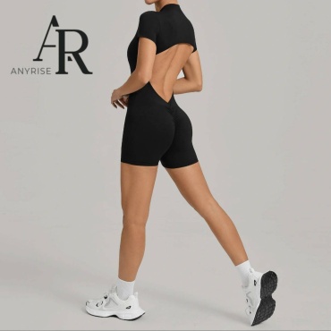 Фитнес-комбинезон Anyrise черный