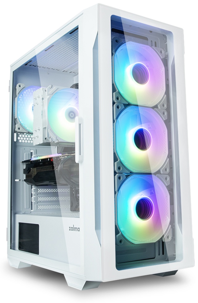 Корпус Zalman i3 NEO TG White белый