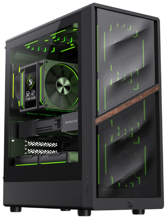 Корпус Game Max 1117-3709R0001 черный