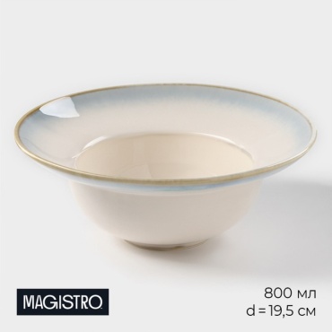 Тарелка Magistro Пэвэти 19.5 см, 1 шт, фарфор