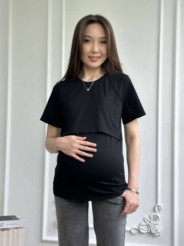 Футболка Sweetmama.kz черный